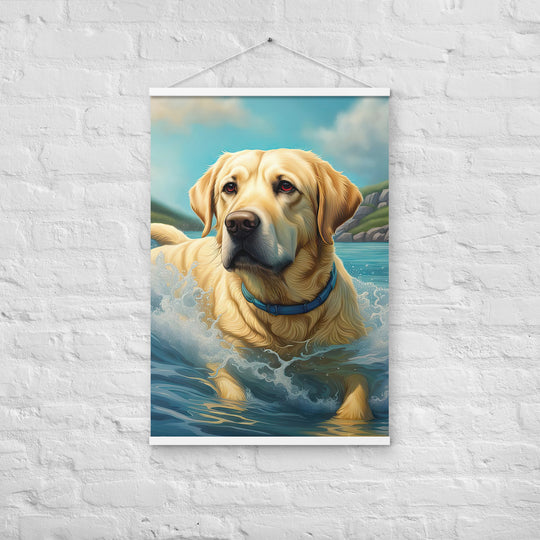 Poster with hangers-Labrador Retriever V2