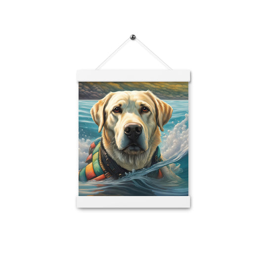 Poster with hangers-Labrador Retriever V4