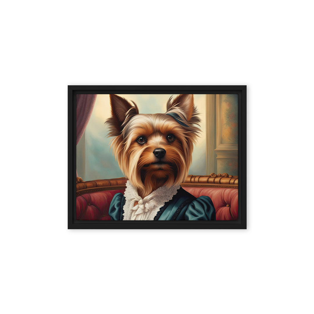 Yorkshire Terrier- Framed canvas v2