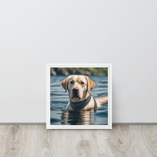 Framed canvas-Labrador Retriever V3