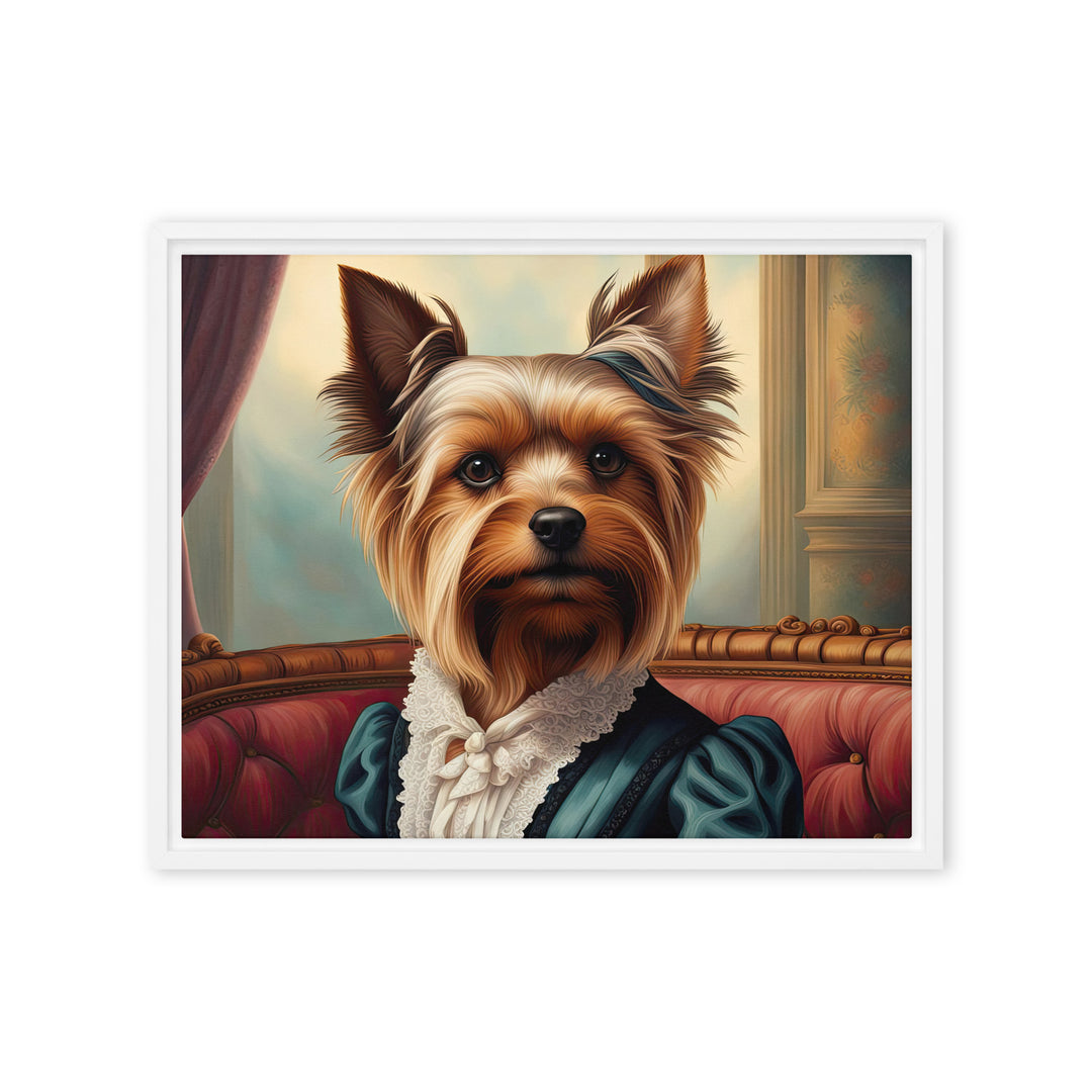 Yorkshire Terrier- Framed canvas v2