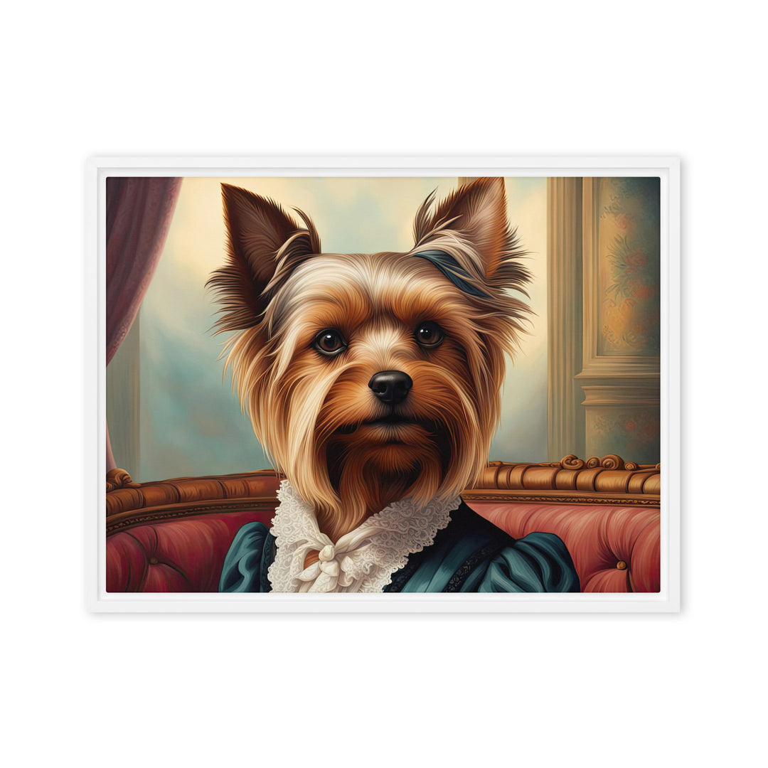 Yorkshire Terrier- Framed canvas v2