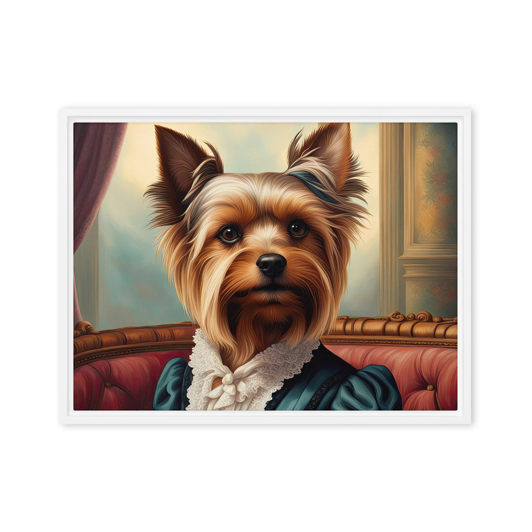 Yorkshire Terrier- Framed canvas v2