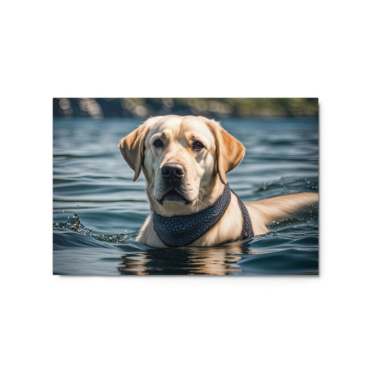 Metal prints-Labrador Retriever V3