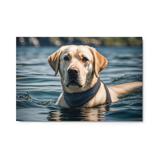 Metal prints-Labrador Retriever V3