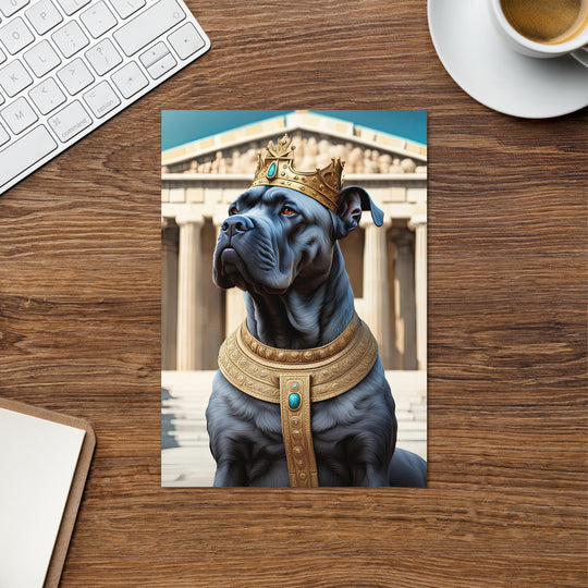 Greeting card-Cane Corso