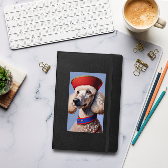Poodle- Hardcover bound notebook v4