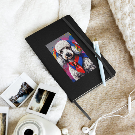 Poodle- Hardcover bound notebook v5