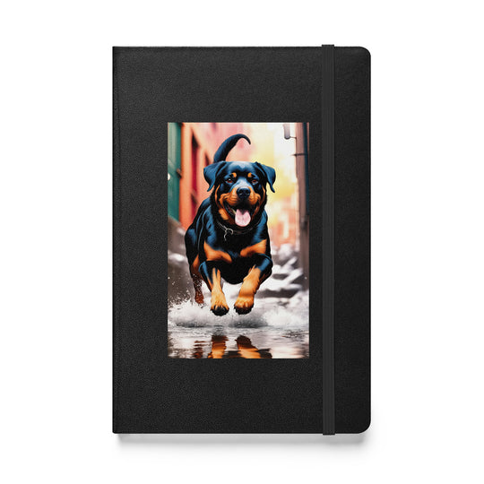 Rottweiler- Hardcover bound notebook v2