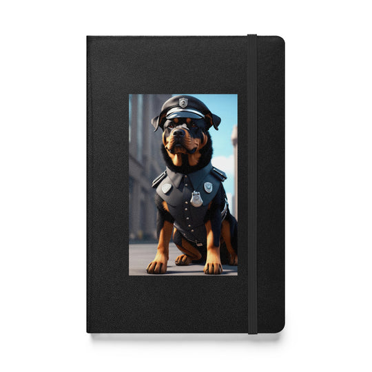 Rottweiler- Hardcover bound notebook v3