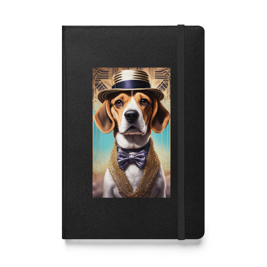 Beagle- Hardcover bound notebook v2