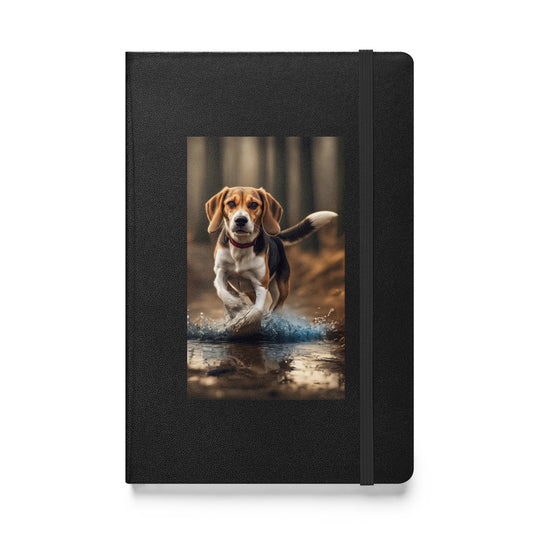 Beagle- Hardcover bound notebook v3