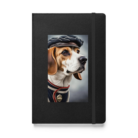 Beagle- Hardcover bound notebook v4