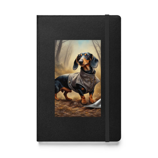 Dachshund- Hardcover bound notebook v2