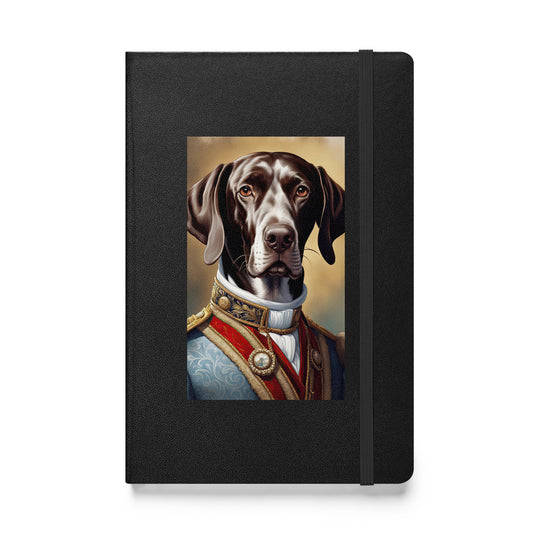 German Shorthaired Pointer- Hardcover bound notebook v4