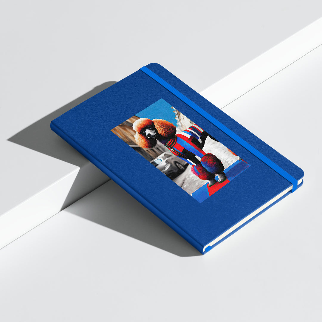 Poodle- Hardcover bound notebook v2