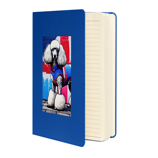 Poodle- Hardcover bound notebook v3