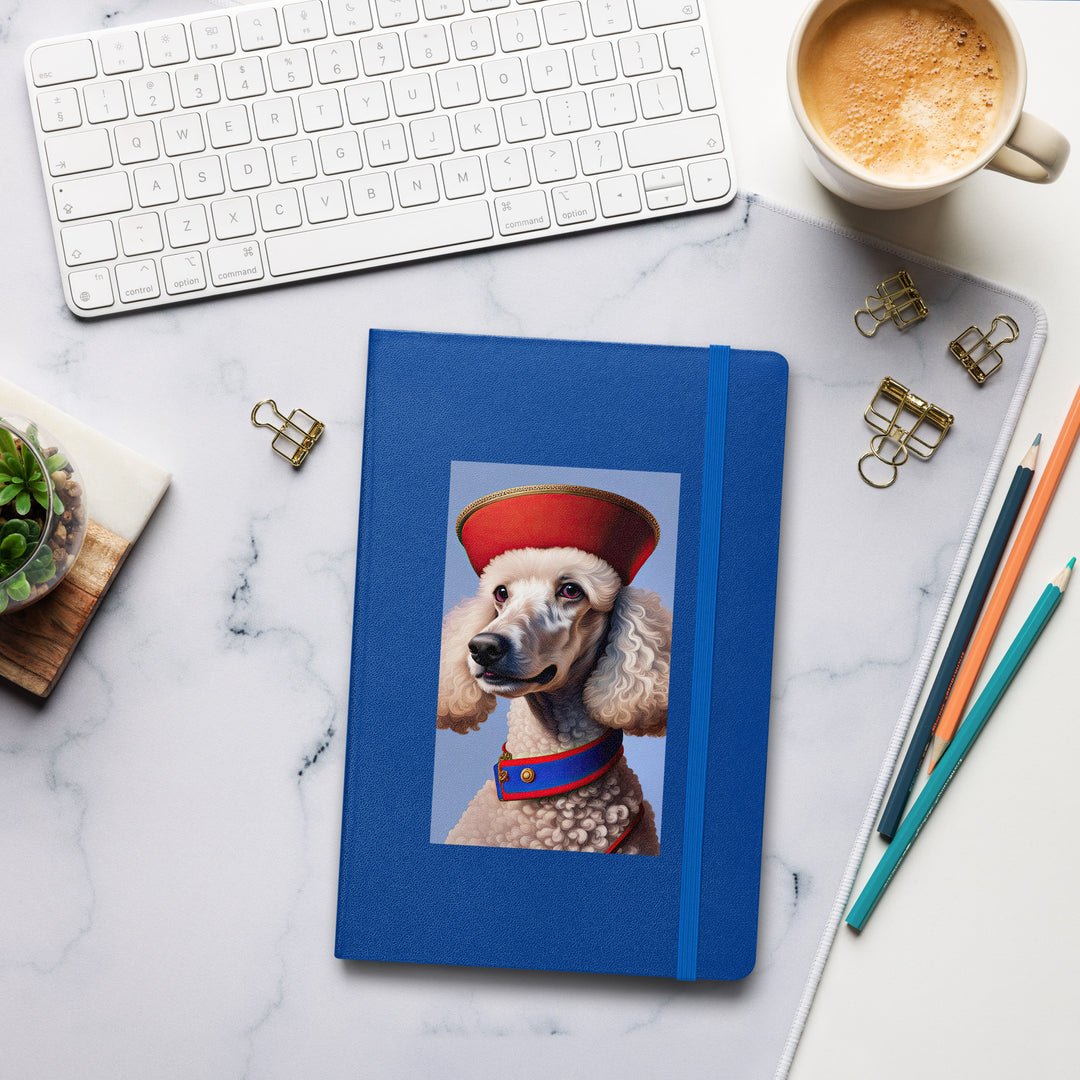 Poodle- Hardcover bound notebook v4