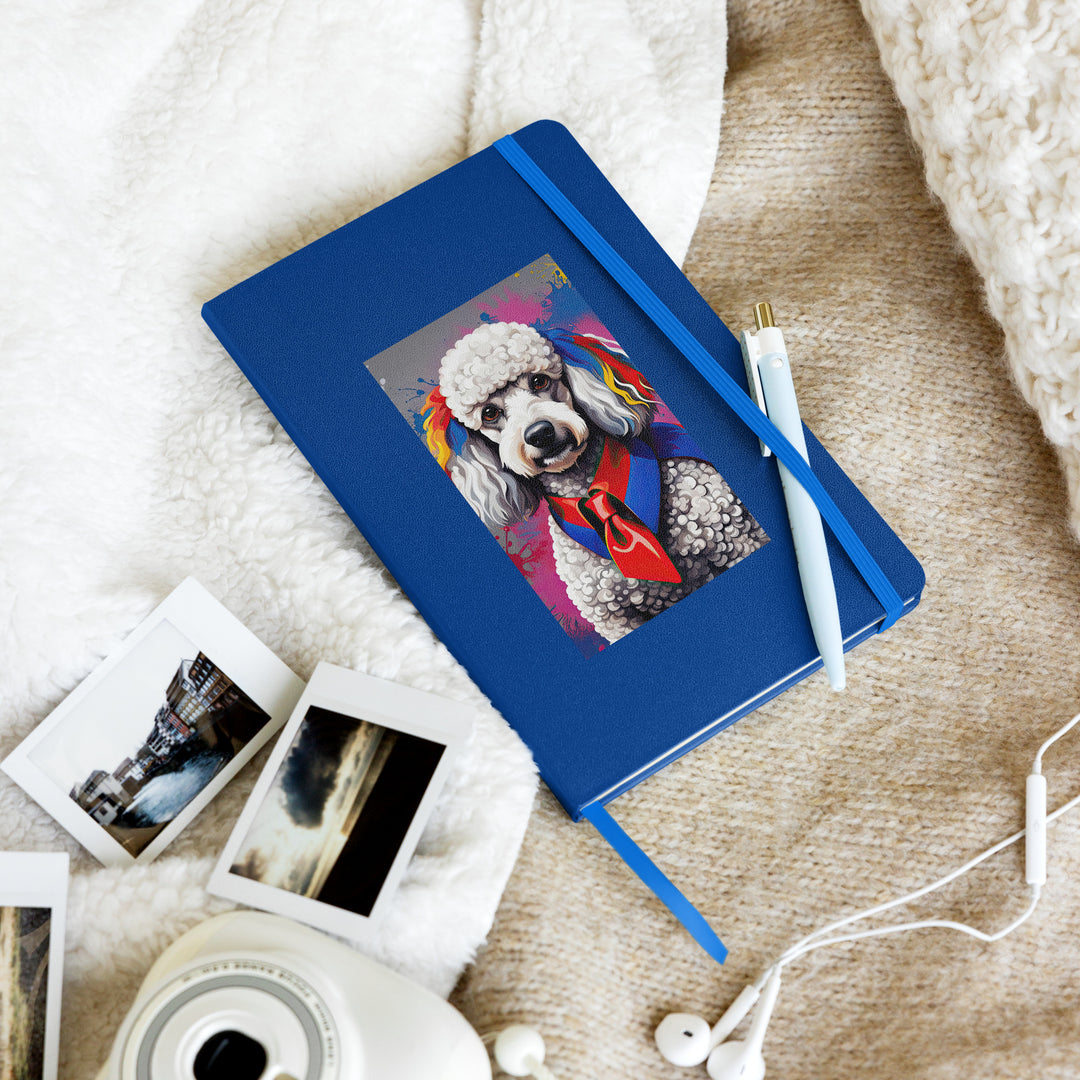 Poodle- Hardcover bound notebook v5