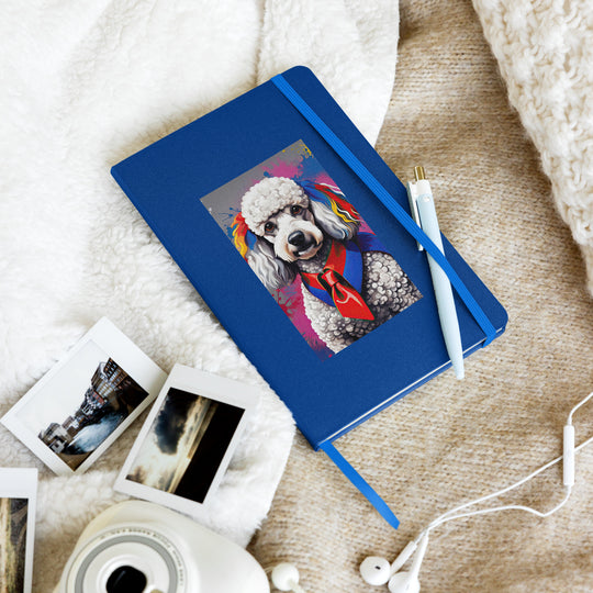 Poodle- Hardcover bound notebook v5