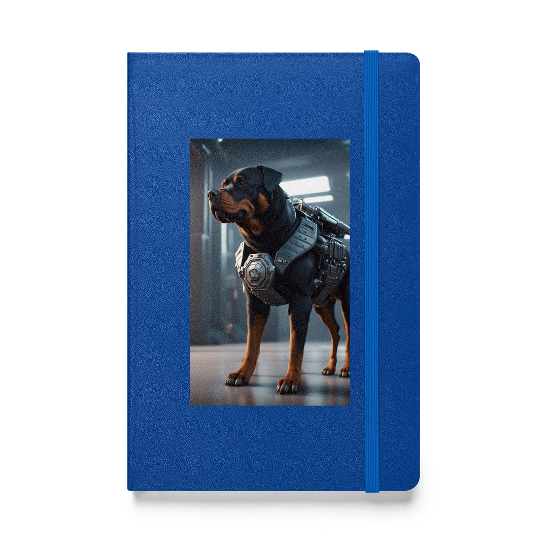 Rottweiler- Hardcover bound notebook v4