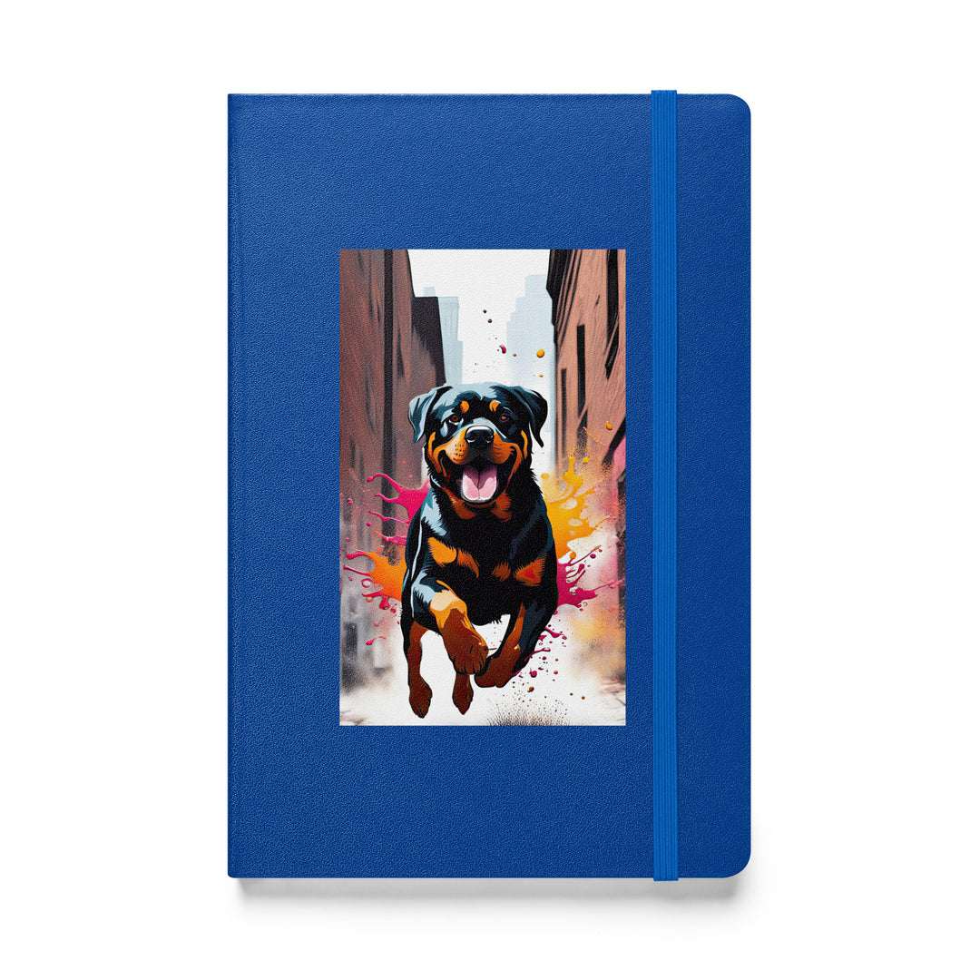 Rottweiler- Hardcover bound notebook v5