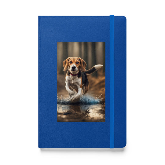 Beagle- Hardcover bound notebook v3