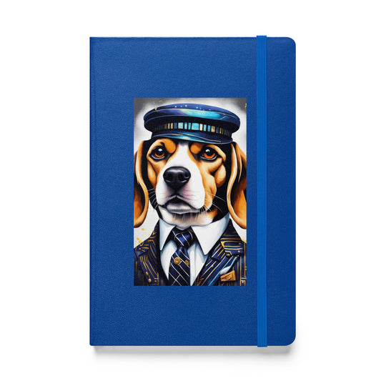 Beagle- Hardcover bound notebook v5