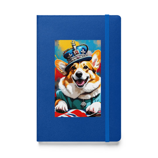 Pembroke Welsh Corgi- Hardcover bound notebook v2
