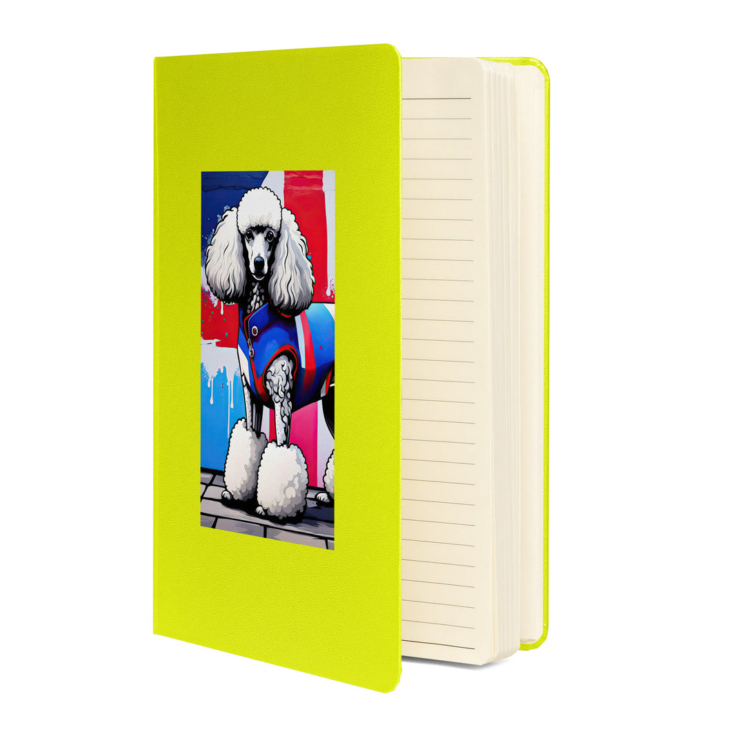 Poodle- Hardcover bound notebook v3