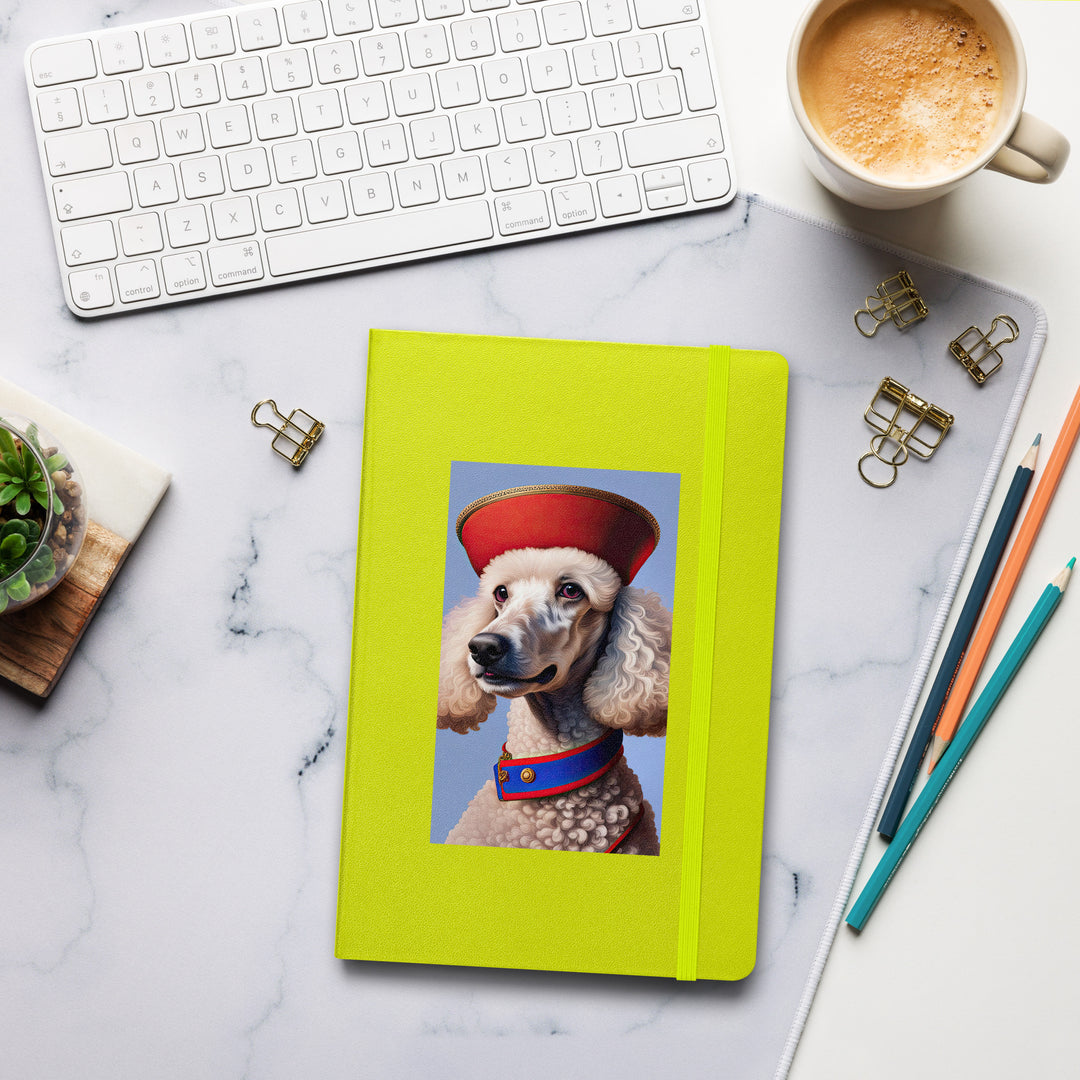 Poodle- Hardcover bound notebook v4