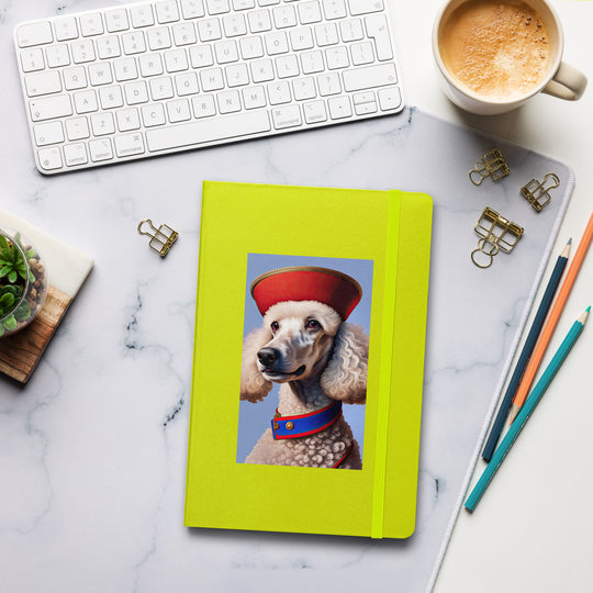 Poodle- Hardcover bound notebook v4