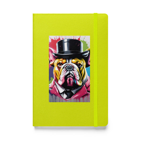 Bulldog- Hardcover bound notebook v2