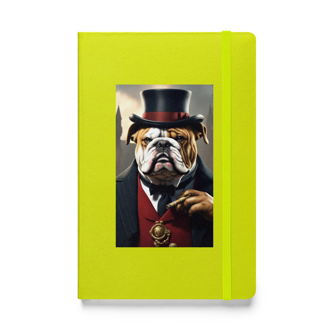 Bulldog- Hardcover bound notebook v4