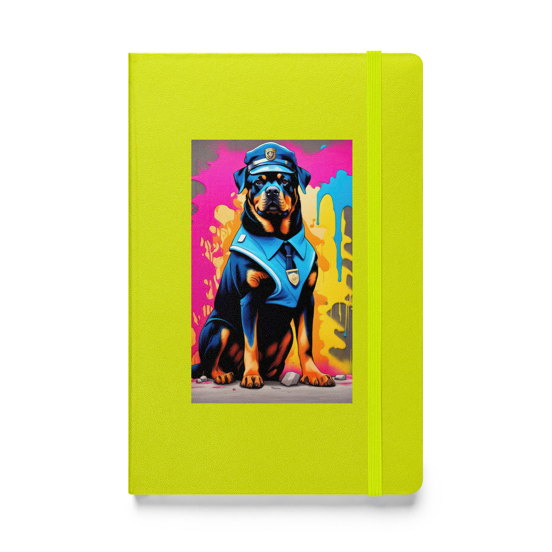 Rottweiler- Hardcover bound notebook