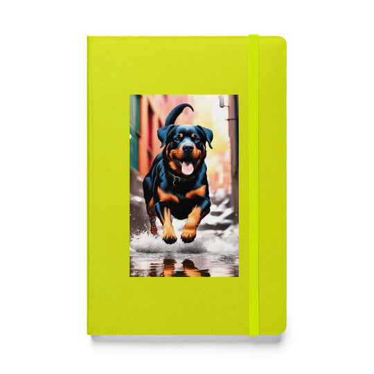 Rottweiler- Hardcover bound notebook v2