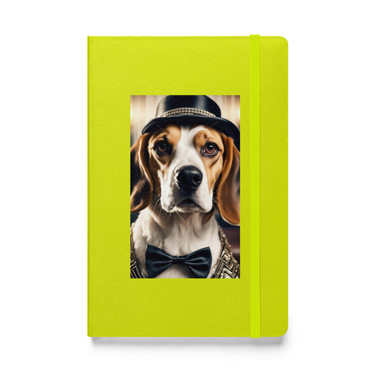 Beagle- Hardcover bound notebook