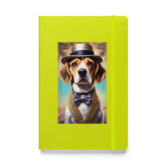 Beagle- Hardcover bound notebook v2