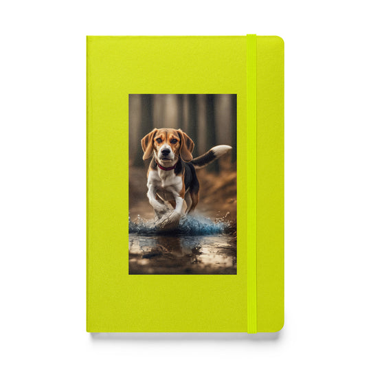 Beagle- Hardcover bound notebook v3