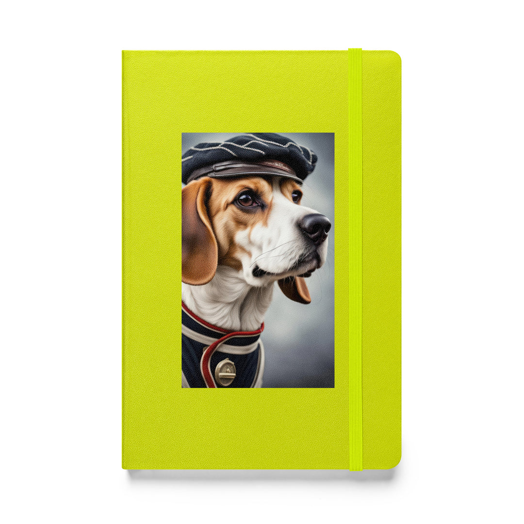 Beagle- Hardcover bound notebook v4