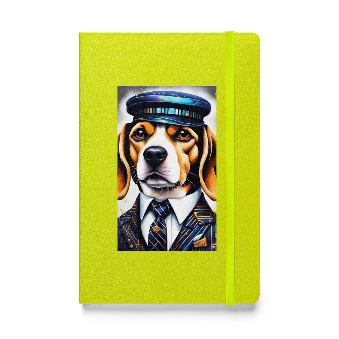 Beagle- Hardcover bound notebook v5