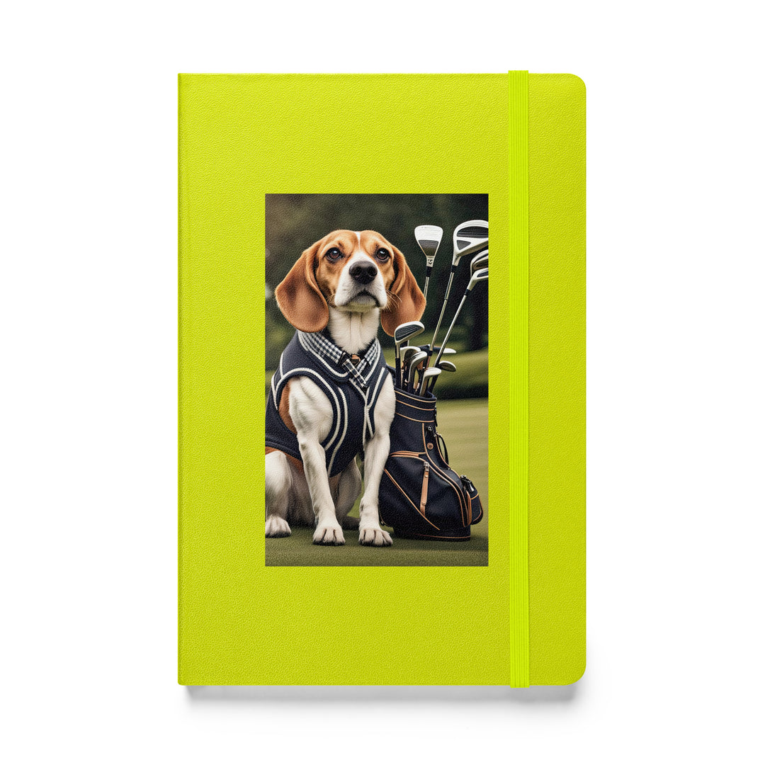 Hardcover bound notebook