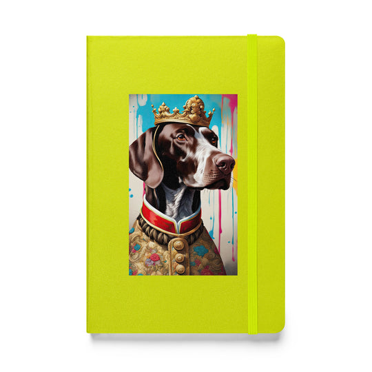 German Shorthaired Pointer- Hardcover bound notebook