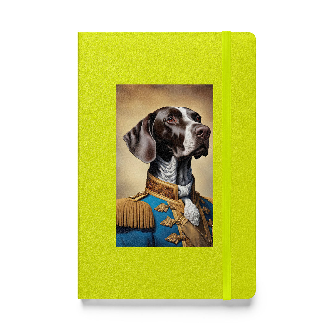 German Shorthaired Pointer- Hardcover bound notebook v2