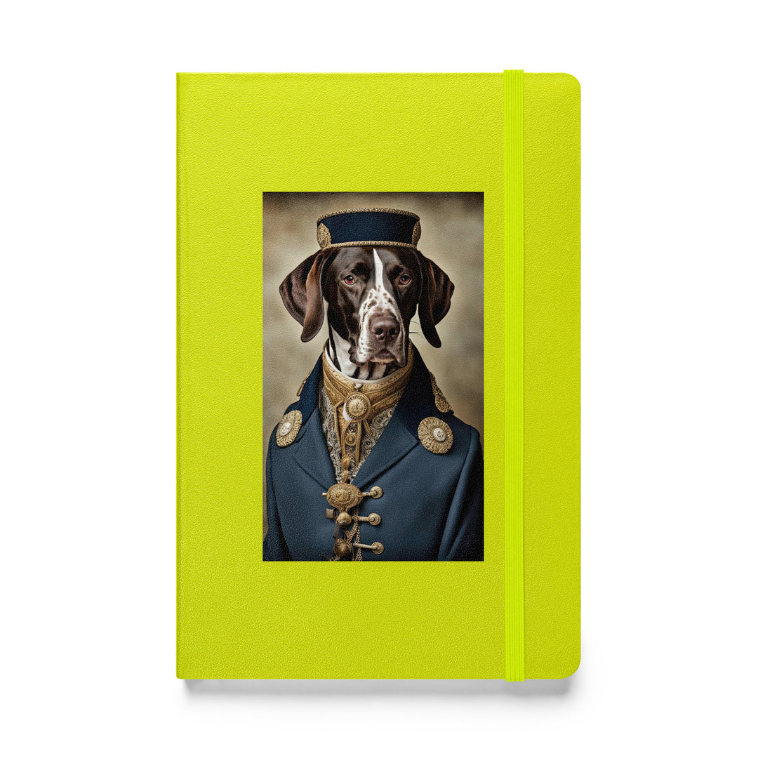 German Shorthaired Pointer- Hardcover bound notebook v3