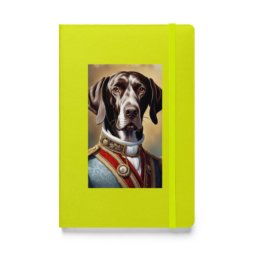 German Shorthaired Pointer- Hardcover bound notebook v4