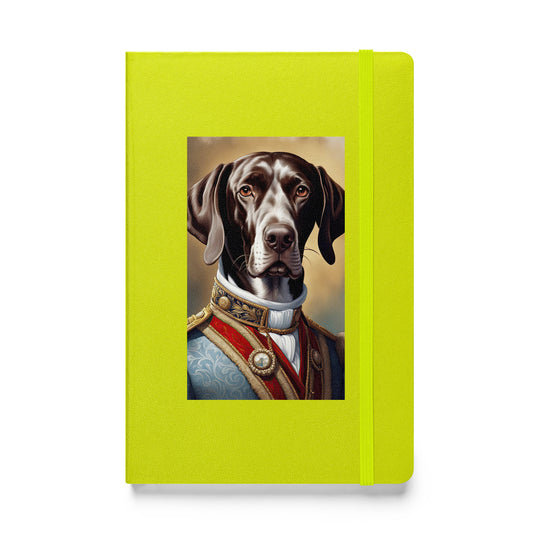 German Shorthaired Pointer- Hardcover bound notebook v4