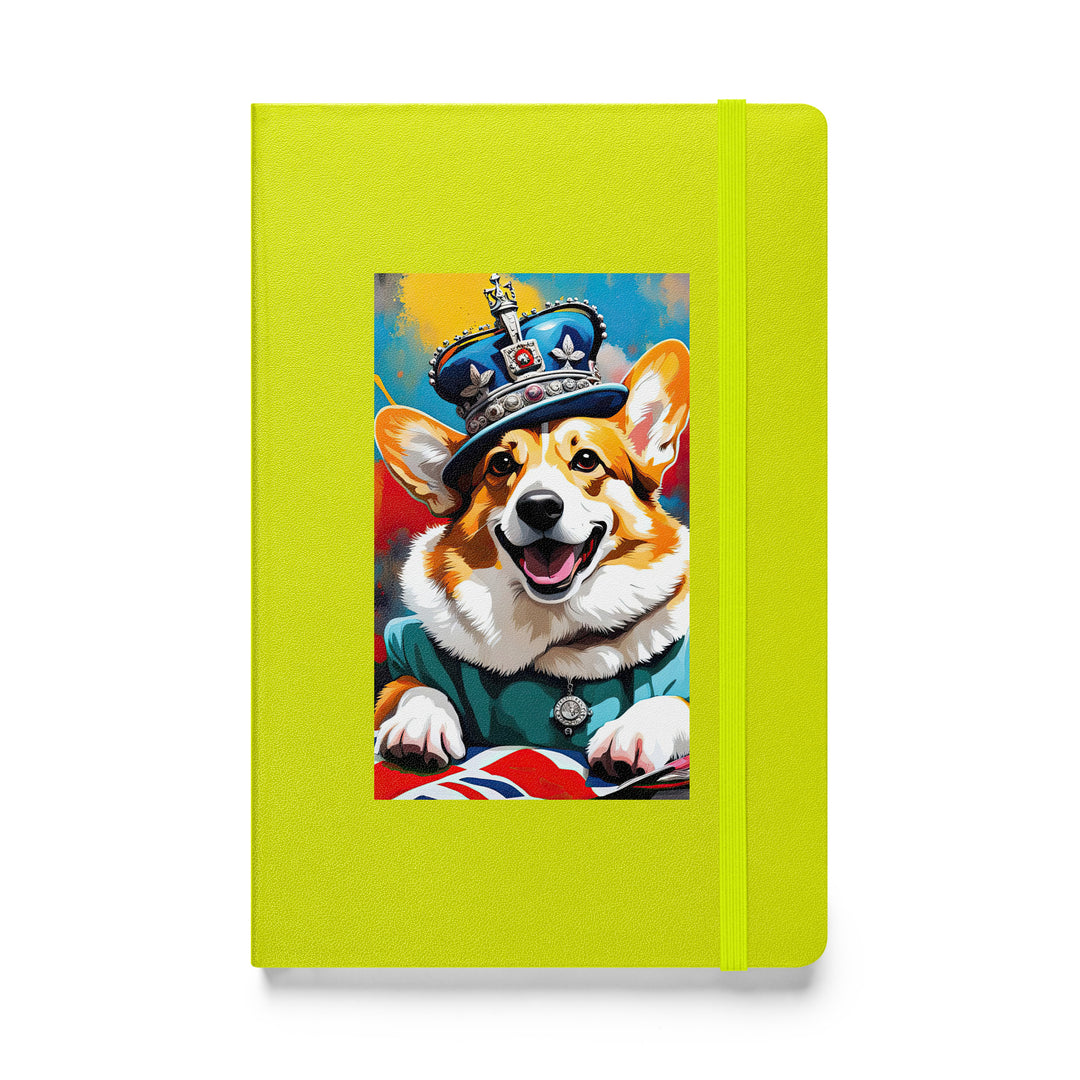 Pembroke Welsh Corgi- Hardcover bound notebook v2