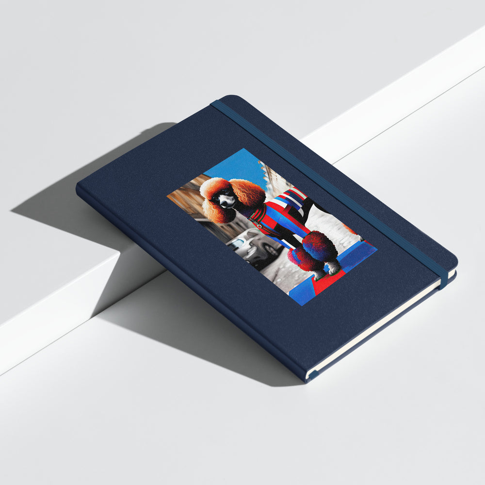 Poodle- Hardcover bound notebook v2
