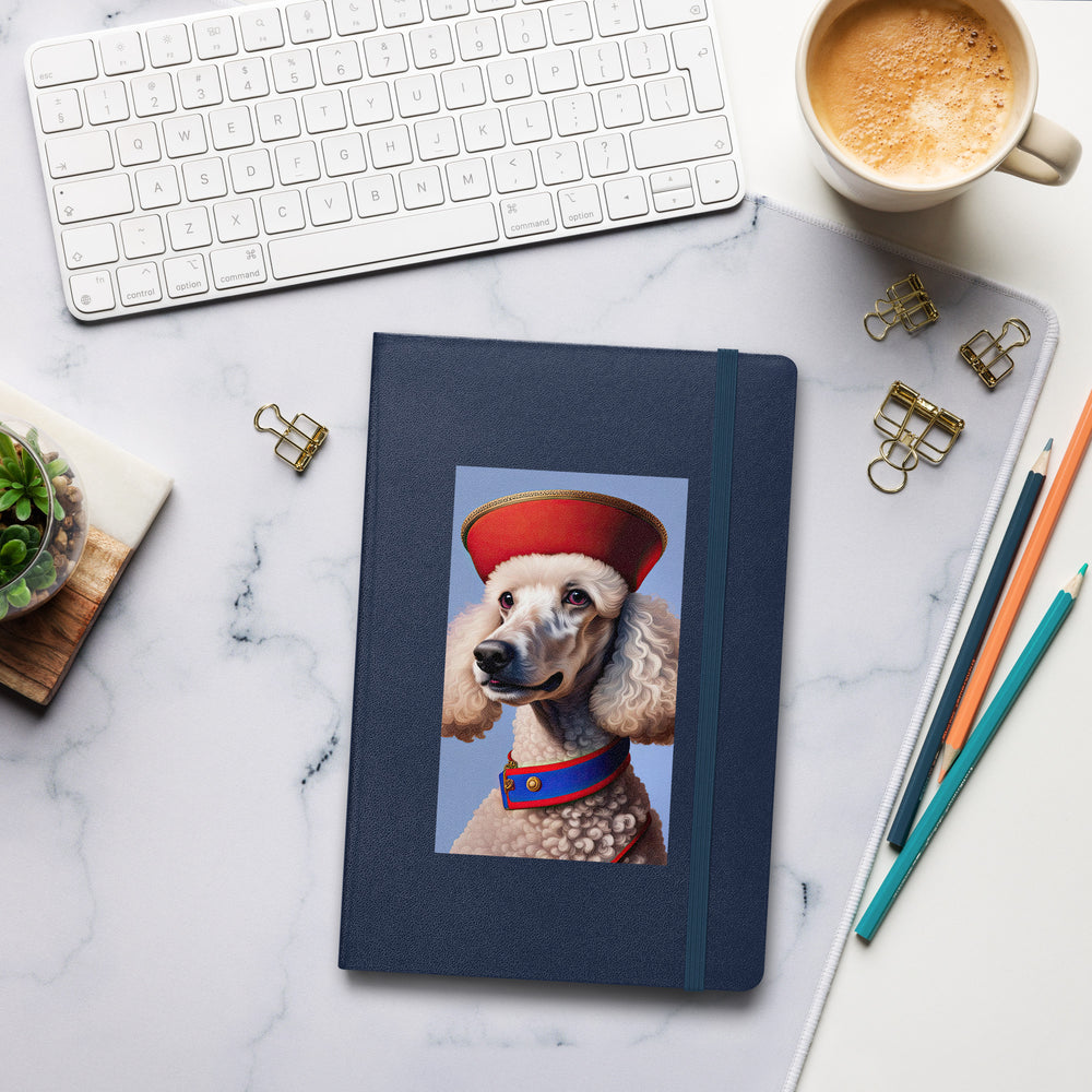 Poodle- Hardcover bound notebook v4